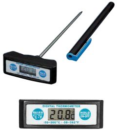 Stechthermometer ''Maxi-T'' 125 mm -50 bis +200 °C (0,1 °C)