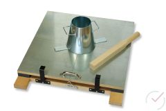 Ausbreittisch 700x700 mm nach EN 12350-5 bzw. ÖNorm B 4710-3