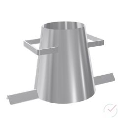Setztrichter 130/200 Ø x 200 mm H für Ausbreittisch Beton