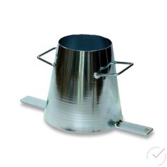 Setztrichter 130/200 Ø x 200 mm H für Ausbreittisch Beton