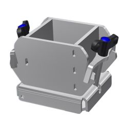 Würfelform 100 mm ''Diago'' aus Stahl, 2-teilig