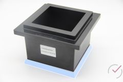 Ersatz-Mantel für Würfelform 150 mm HEMMER Kunststoff schwarz ohne Stahlboden