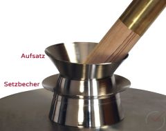 Trichter / Setzbecher zum Rütteltisch nach Haegermann