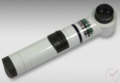 Messlupe mit 2 LEDs zur Rissbreitenmessung 10-fach ... ±10 mm ... 0,1 mm