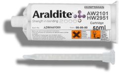 Araldite AW 2101/HW 2951 STARTERSET 3x50 ml Schnellklebstoff in Mischkartuschen
