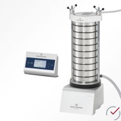 Siebmaschine EML 200 PREMIUM REMOTE für Nass- und Trockensiebung, TwinNut