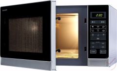 Mikrowellen-Ofen Sharp R-342INW 900 W, 25 l, Drehteller 31,5 cm