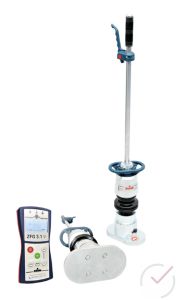 Leichtes Fallgewichtsgerät MINI 3.1 5 kg Fallgewicht, ovale Lastplatte 190 x 110 mm inkl. GPS, WLAN, Software