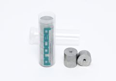 Prüfscheiben Ø 50 x H 25 mm - M8 Stahl Set á 10 Stk. (für Dyna Z, Dyna Estrich, Dynatest, MaTest)