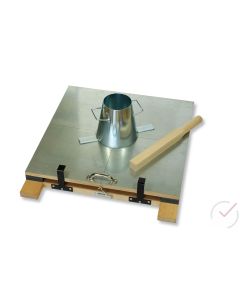 Ausbreittisch 700x700 mm nach EN 12350-5 bzw. &Ouml;Norm B 4710-3
